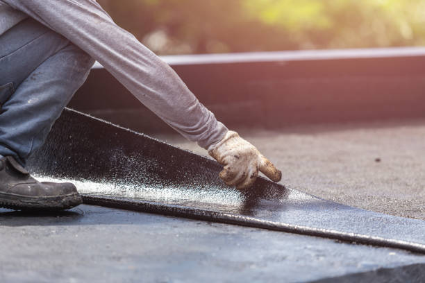 Professional Emergency Waterproofing technician working in Westchester, IL